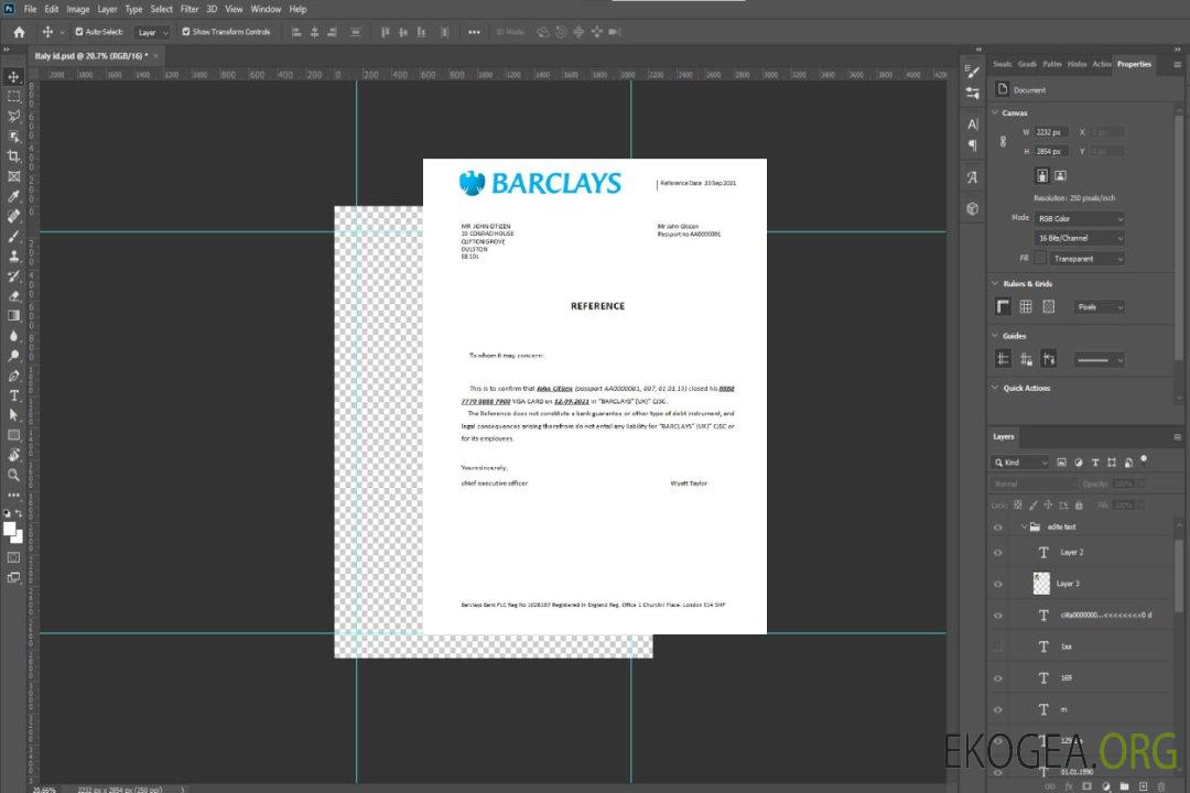 Référence Royaume , Uni , Barclays , closure template